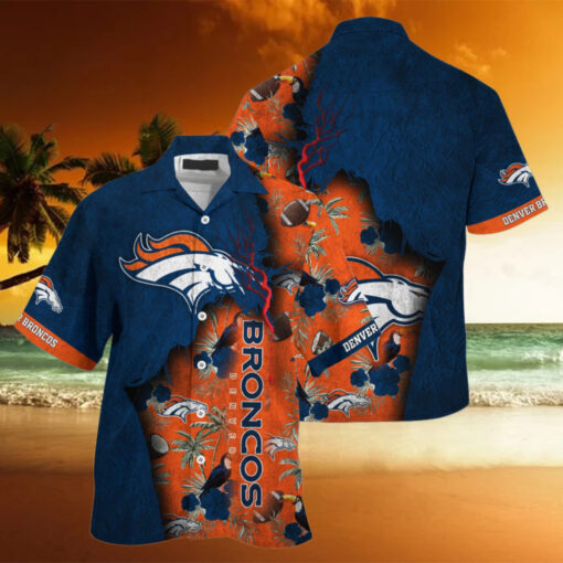 NFL Denver Broncos Football Team Summer God Hawaii Shirt