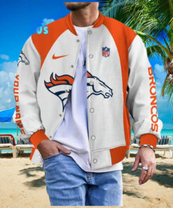 NFL Denver Broncos Personalized Baseball Jacket