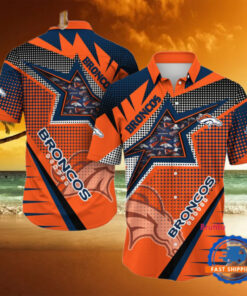 NFL Denver Broncos Special Football Team Star Hawaiian Shirts