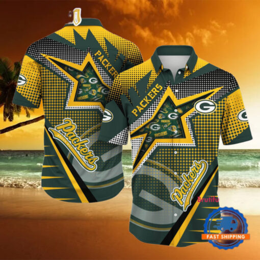 NFL Green Bay Packers Special Football Team Star Hawaiian Shirts