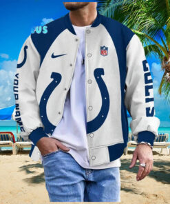 NFL Indianapolis Colts Personalized Baseball Jacket
