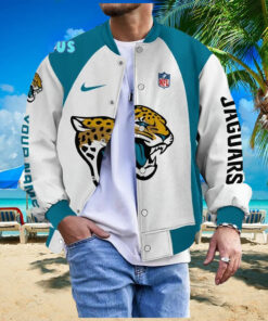 NFL Jacksonville Jaguars Personalized Baseball Jacket