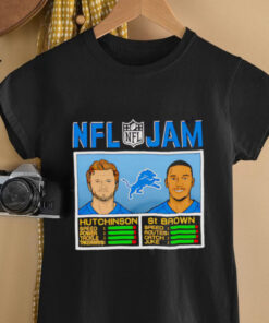 NFL Jam Lions Hutchinson and St. Brown shirt