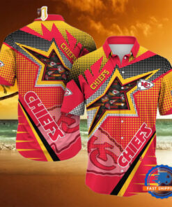 NFL Kansas City Chiefs Special Football Team Star Hawaiian Shirts