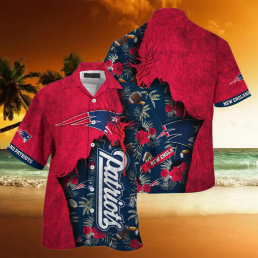 NFL New England Patriots Football Team Summer God Hawaii Shirt
