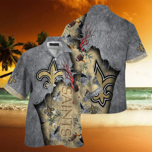 NFL New Orleans Saints Football Team Summer God Hawaii Shirt