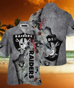 NFL Oakland Raiders Football Team Summer God Hawaii Shirt