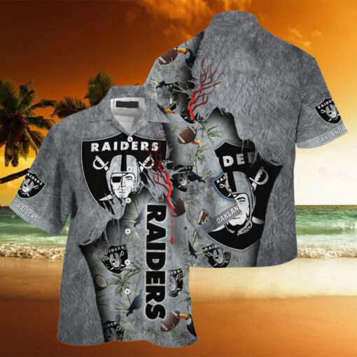 NFL Oakland Raiders Football Team Summer God Hawaii Shirt