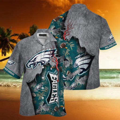 NFL Philadelphia Eagles Football Team Summer God Hawaii Shirt