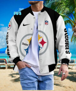 NFL Pittsburgh Steelers Personalized Baseball Jacket