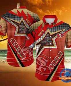NFL San Francisco 49ers Special Football Team Star Hawaiian Shirts