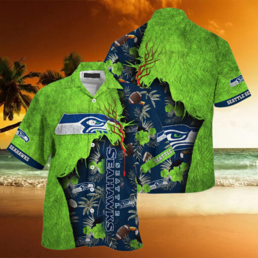 NFL Seattle Seahawks Football Team Summer God Hawaii Shirt