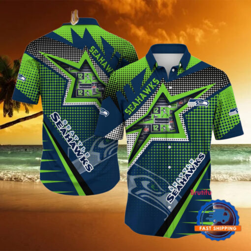 NFL Seattle Seahawks Special Football Team Star Hawaiian Shirts