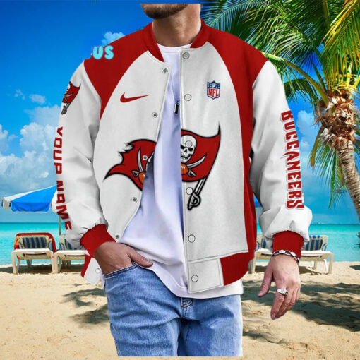 NFL Tampa Bay Buccaneers Personalized Baseball Jacket