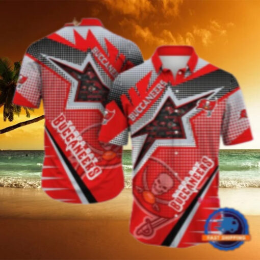 NFL Tampa Bay Buccaneers Special Football Team Star Hawaiian Shirts