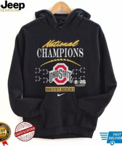 National Champions 2025 For Ohio State Buckeyes Shirt