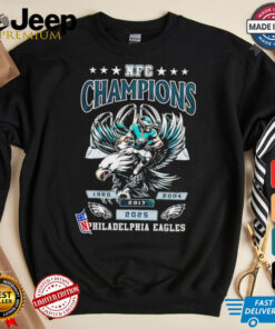 National Football Conference Champions 2025 Philadelphia Eagles graphic shirt