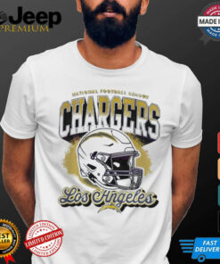 National Football League Los Angeles Chargers Helmet T Shirt