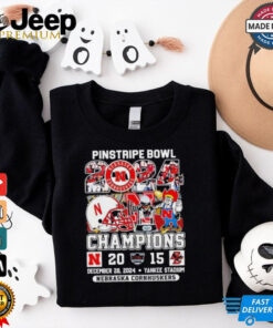Nebraska Cornhuskers 2024 Pinstripe Bowl Champions shirt