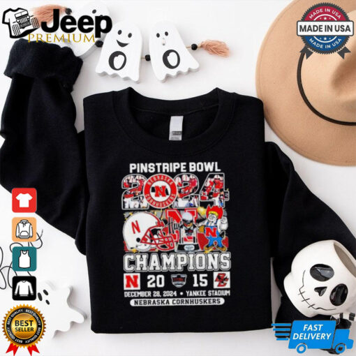 Nebraska Cornhuskers 2024 Pinstripe Bowl Champions shirt