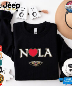 New Orleans Pelicans NOLA Strong 2025 T Shirt