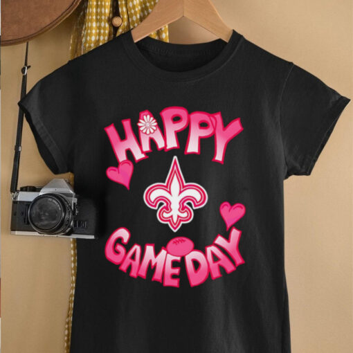 New Orleans Saints Happy Gameday Valentines Day shirt