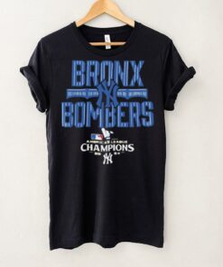New York American League Champions ALCS Bronx x Bombers logo shirt