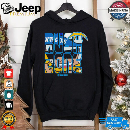 Nfl Rush Zone Cartoon Los Angeles Chargers Football Logo shirt