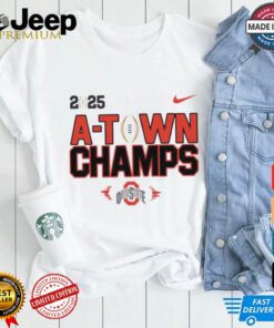 Nike Ohio State Buckeyes A Town Champions 2024 CFP National Championship Shirt