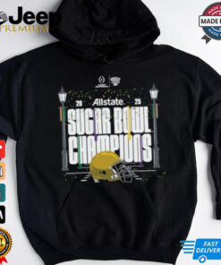 Notre Dame Fighting Irish 2024 Allstate Sugar Bowl Champions Helmet Shirt