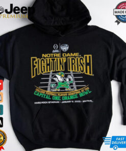 Notre Dame Fighting Irish 2025 CFP Capital One Orange Bowl Fashion Top Shirt
