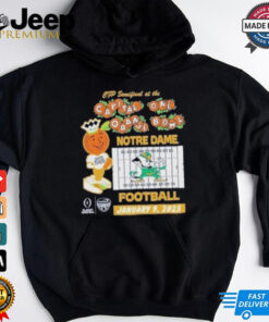 Notre Dame Fighting Irish 2025 Orange Bowl Bound Football CFP Semifinal Shirt