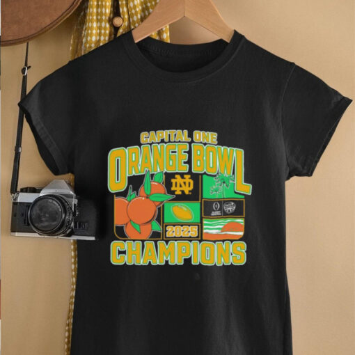 Notre Dame Fighting Irish Capital One Orange Bowl Champions 2025 shirt