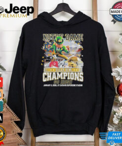 Notre Dame Fighting Irish Champions Allstate Sugar Bowl 2025 Go Irish T Shirt