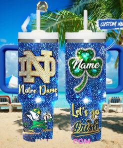 Notre Dame Fighting Irish Diamond Custom Stanley Tumbler Cup