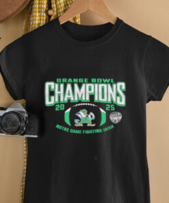 Notre Dame Fighting Irish Football 2025 Capital One Orange Bowl Game Champions shirt