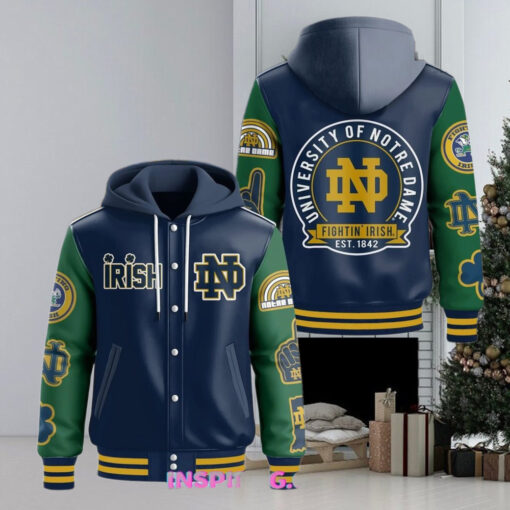 Notre Dame Fighting Irish Limited Hooded Varsity Jacket