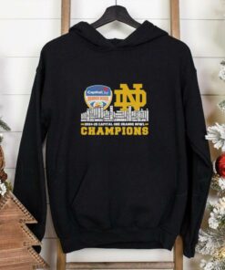 Notre Dame Fighting Irish Skyline Players Name 2024 2025 Orange Bowl Champions Shirt