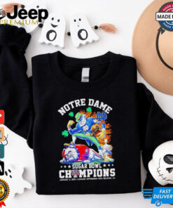 Notre Dame Fighting Irish Sugar Bowl Champions Allstate 2025 Caesars Superdome New Orleans LA shirt