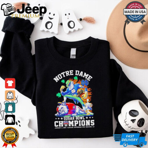 Notre Dame Fighting Irish Sugar Bowl Champions Allstate 2025 Caesars Superdome New Orleans LA shirt