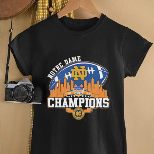 Notre Dame Fighting Irish football 2025 Orange Bowl Champions City shirt