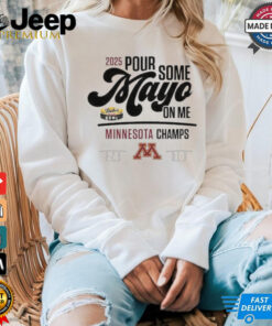 Official 2025 Duke’s Mayo Bowl Minnesota Champs Score Shirt