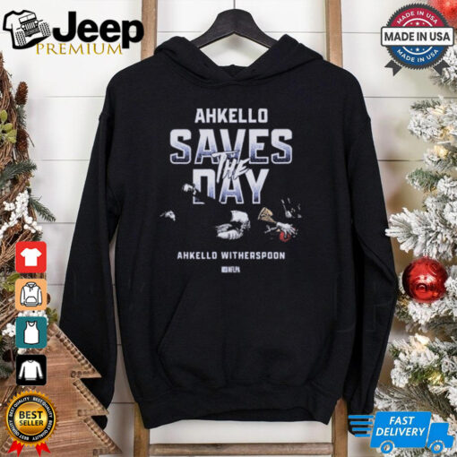 Official Ahkello Witherspoon Los Angeles R Saves The Day WHT Shirt