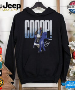 Official Amari Cooper Buffalo COOOP Catch WHT Shirt