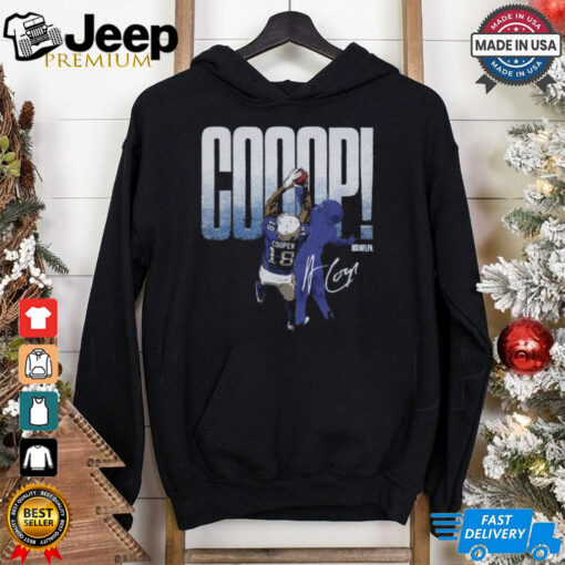 Official Amari Cooper Buffalo COOOP Catch WHT Shirt