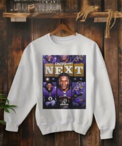 Official Baltimore Ravens Win Pittsburgh Steelers Onto The Next NFL Divisional Advance To The Divisional Round Poster t shirt