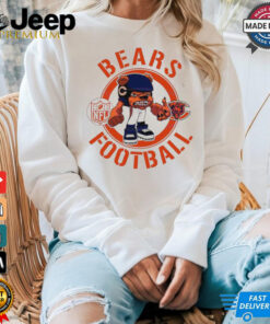 Official Bears Football NFL Rush Zone Cartoon Character Shirt