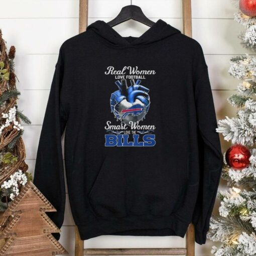 Official Buffalo Bills Real Women Love Football Smart Women Love Bills Diamond Heart 2025 Shirt