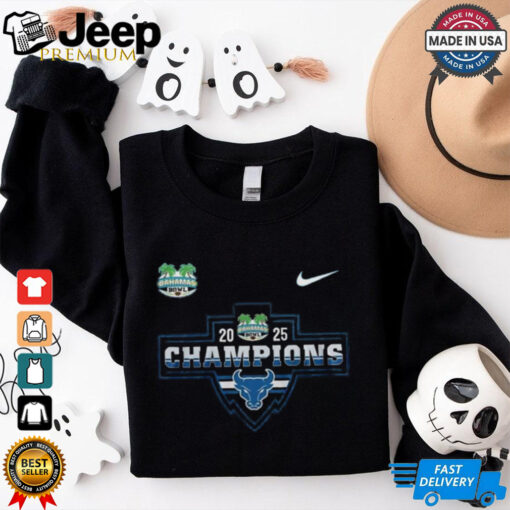 Official Buffalo Bulls Football Bahamas Bowl Champions 2025 For Fans Shirt