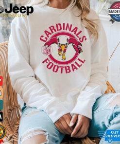 Official Cardinals Football NFL Rush Zone Cartoon Character Shirt